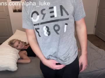 Nude cam couple alpha_luke image #3843239