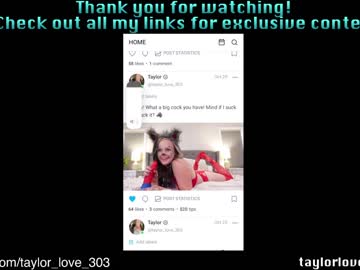Nude cam girl taylor_love_303 image #5322710