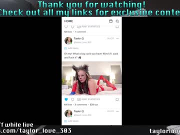 Nude cam girl taylor_love_303 image #4603902