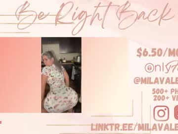 Nude cam girl milavalentinax image #4120885