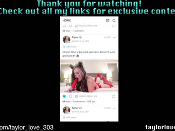 Nude cam girl taylor_love_303 image #5313284