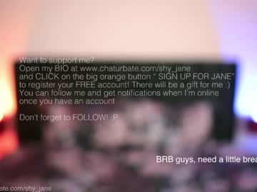 Nude cam girl shy_jane image #5921505