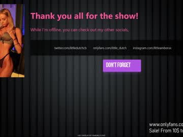 Nude cam girl little_dutch image #1024370