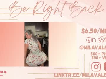 Nude cam girl milavalentinax image #3449115