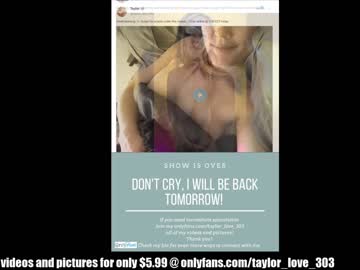 Nude cam girl taylor_love_303 image #44684