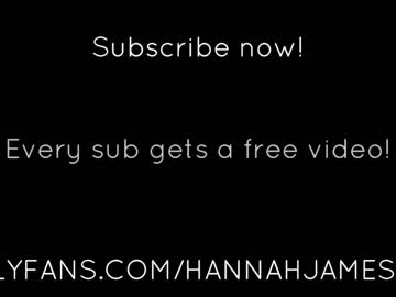 Nude cam girl hannahjames710 image #1252645