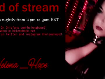 Nude cam girl helena_hope image #1132570