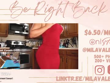 Nude cam girl milavalentinax image #2388203
