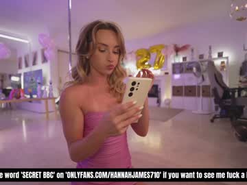 Nude cam girl hannahjames710 image #4773289