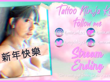 Nude cam girl tattoo_ninja_kitty image #2692496